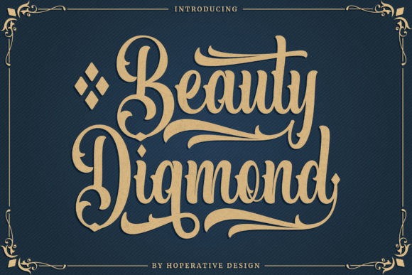 beauty-diamond-font