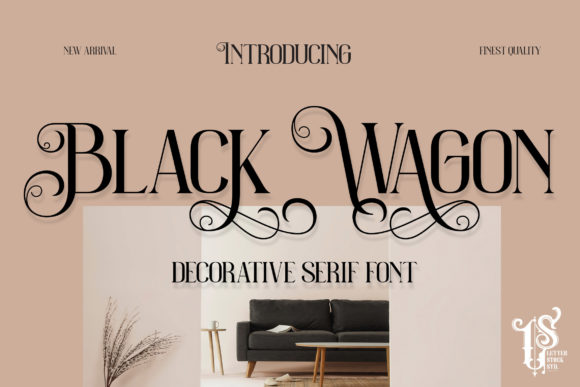 black-wagon-font