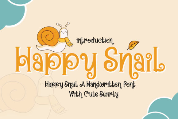 happy-snail-font