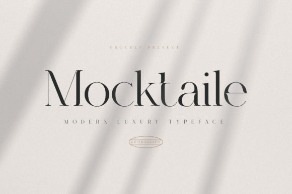 mocktaile-font