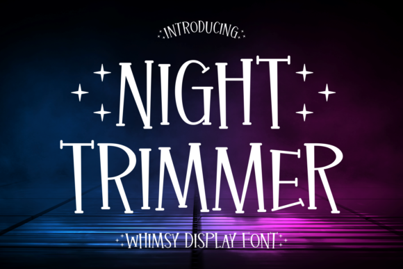 night-trimmer-font