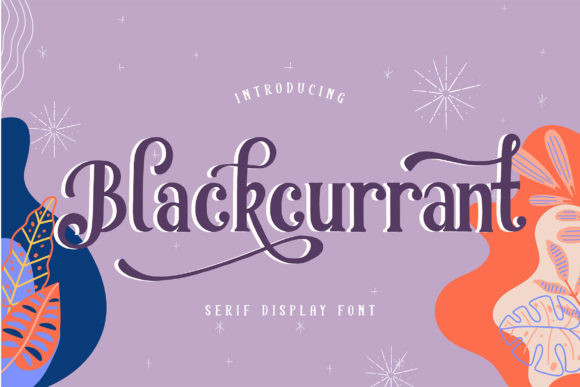 blackcurrant-font