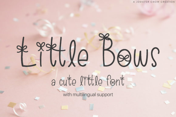 little-bows-font