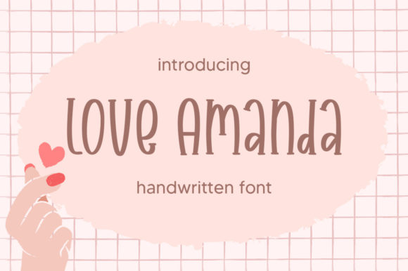 love-amanda-font