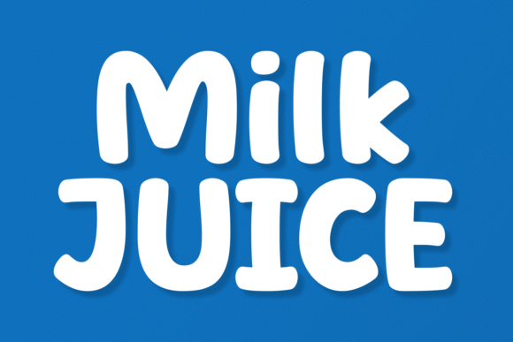 milk-juice-font