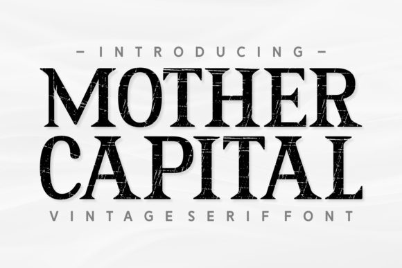 mother-capital-font