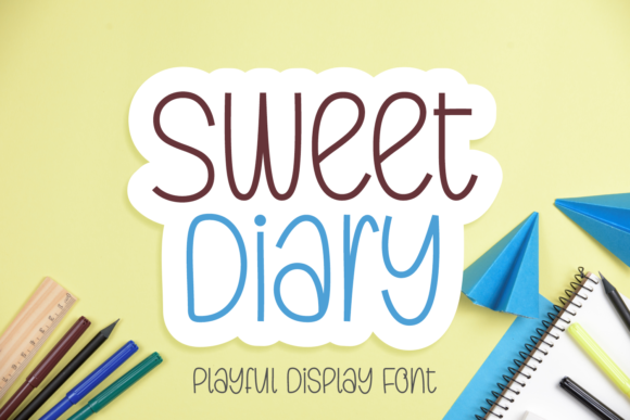 sweet-diary-font