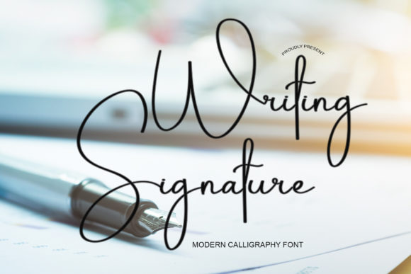 writing-signature-font