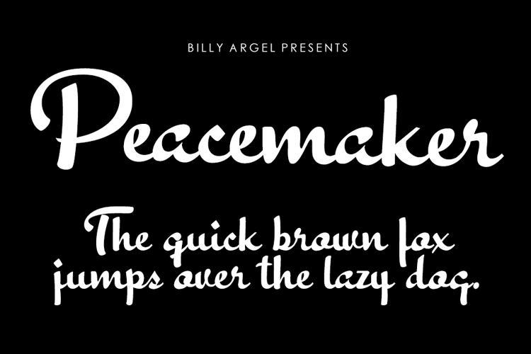 peacemaker-font