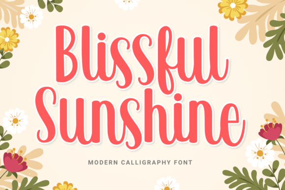 blissful-sunshine-font