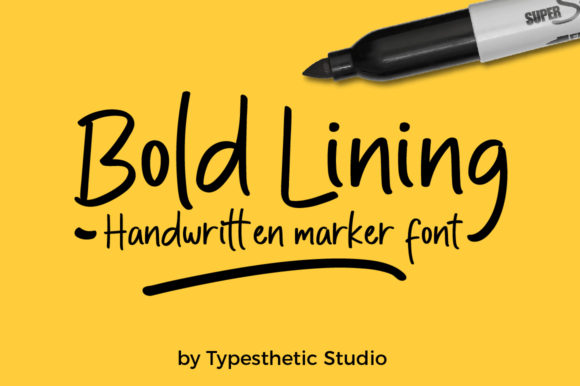 bold-lining-font