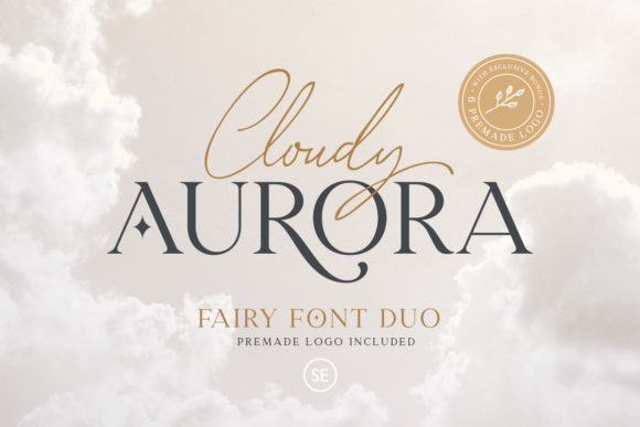 cloudy-aurora-font