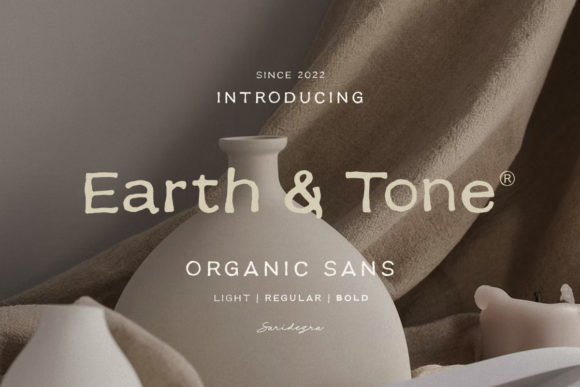 earth-tone-font