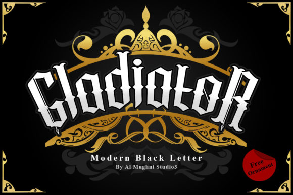 Download GladiatoR Font Font for free | Font Style