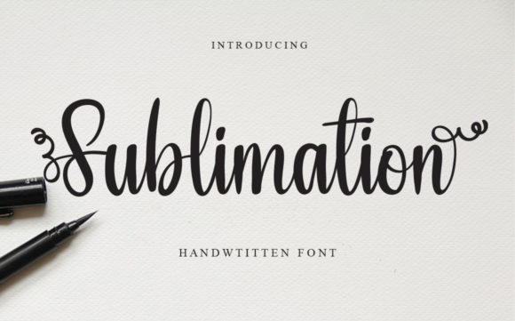 sublimation-font