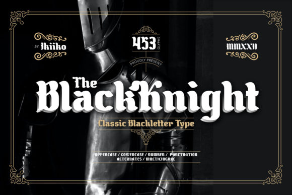 the-black-knight-font