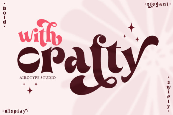 with-crafty-font