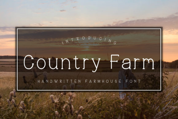 country-farm-font