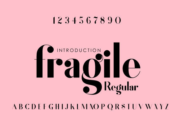 fragile-regular-font