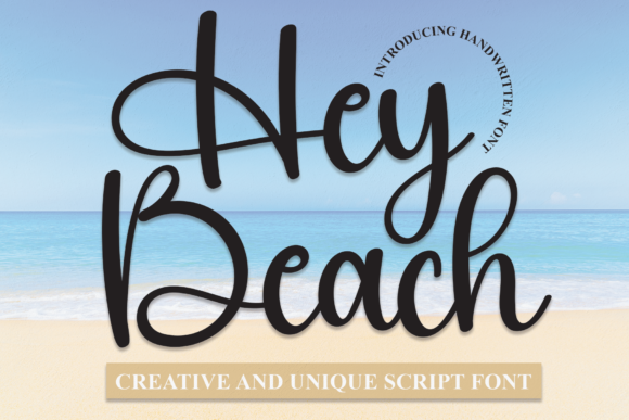 hey-beach-font