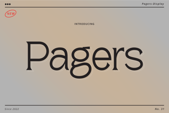 pagers-font