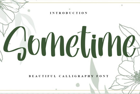 sometime-font