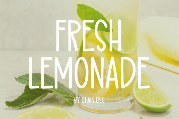 fresh-lemonade-font