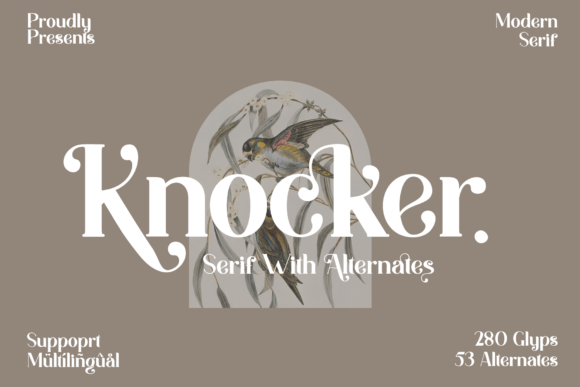 knocker-font