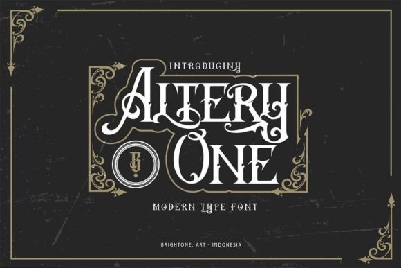 artery-one-font