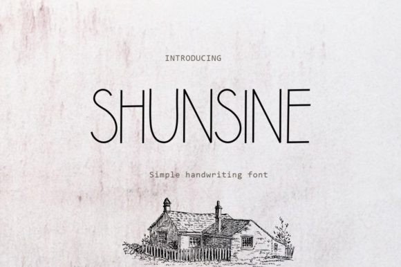 shunsine-font