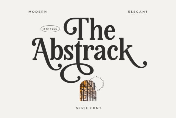 the-abstrack-font