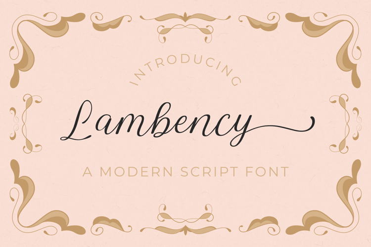 lambency-font