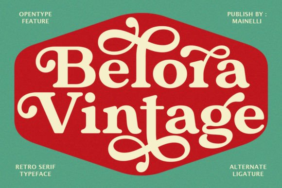 belora-vintage-font
