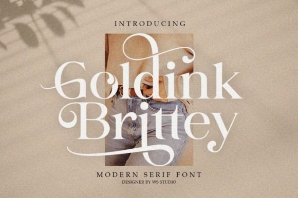 goldink-brittey-font