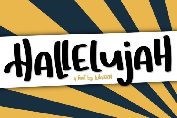 hallelujah-font