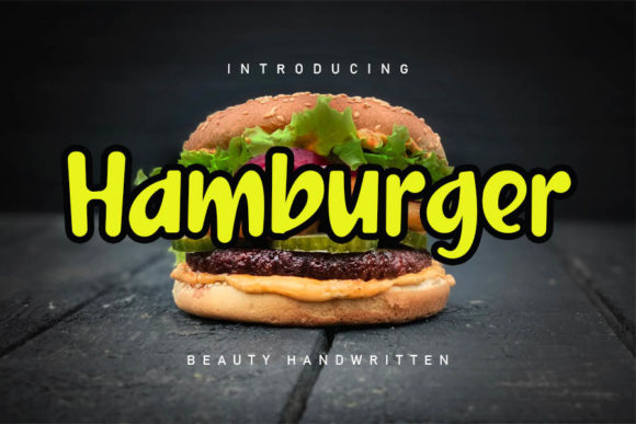 hamburger-font