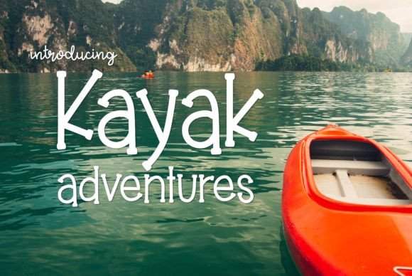 kayak-adventures-font