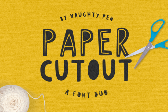paper-cutout-font