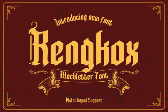 rengkox-font