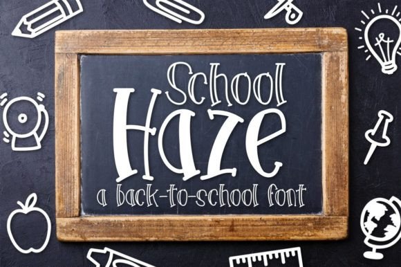 school-haze-font