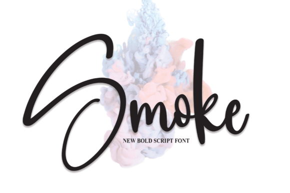 smoke-font