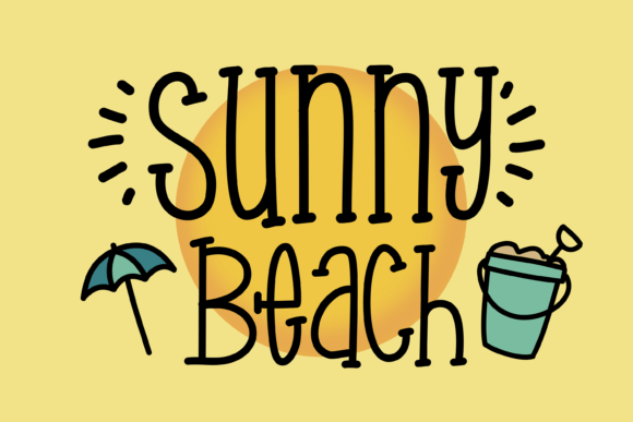 sunny-beach-font