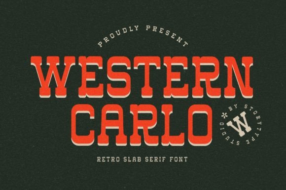 western-carlo-font