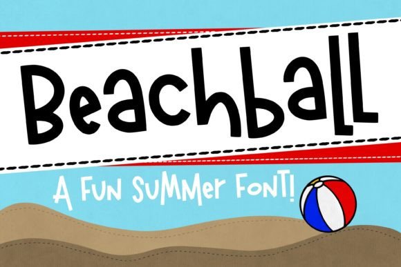 beachball-font