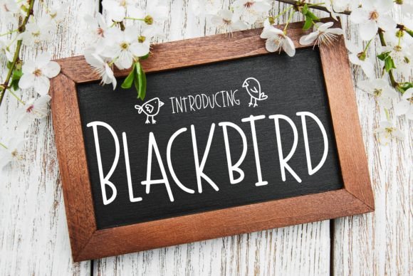 blackbird-font