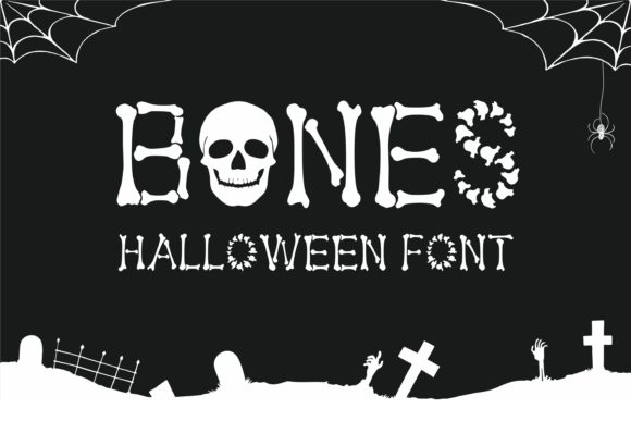 bones-halloween-font
