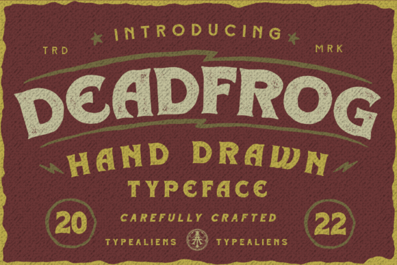 deadfrog-font