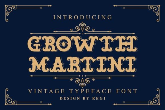 growth-martini-font