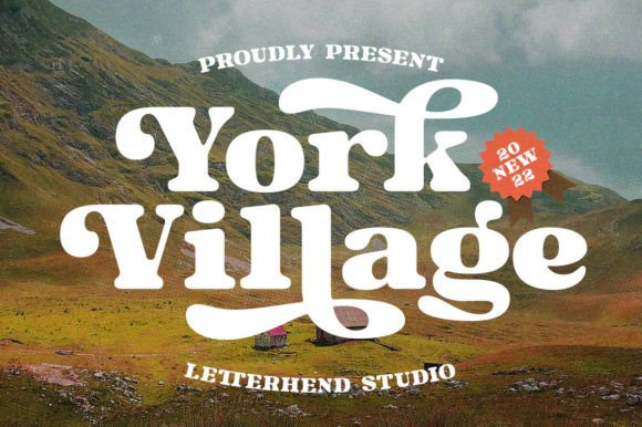 york-village-font