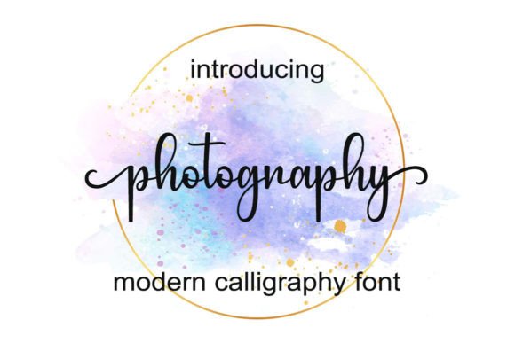 photography-font
